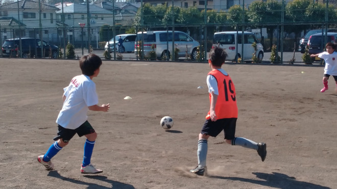 35期4年生 川町練習 八王子七小サッカークラブ 八王子七小sc 東京都八王子市の少年サッカークラブ