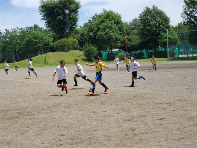 35期4年生 椚田練習 八王子七小サッカークラブ 八王子七小sc 東京都八王子市の少年サッカークラブ