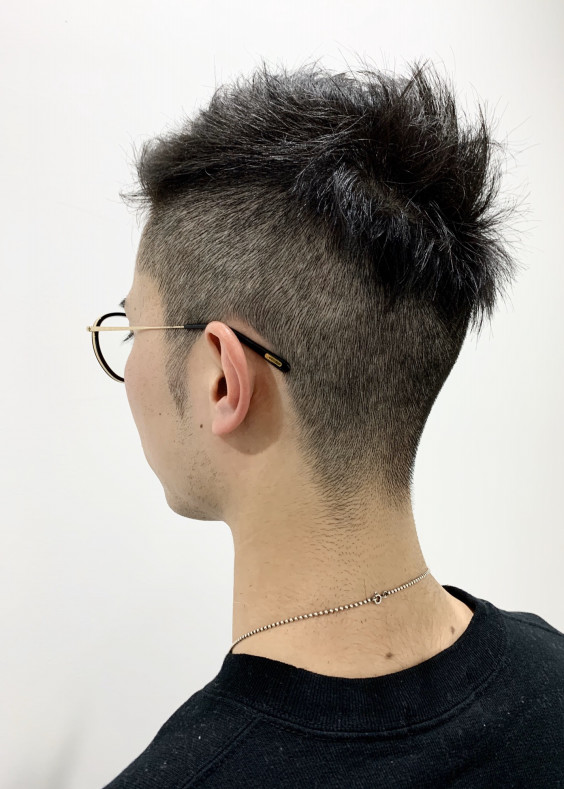 メンズ2ブロックソフトモヒカン Lianhair Men S Site