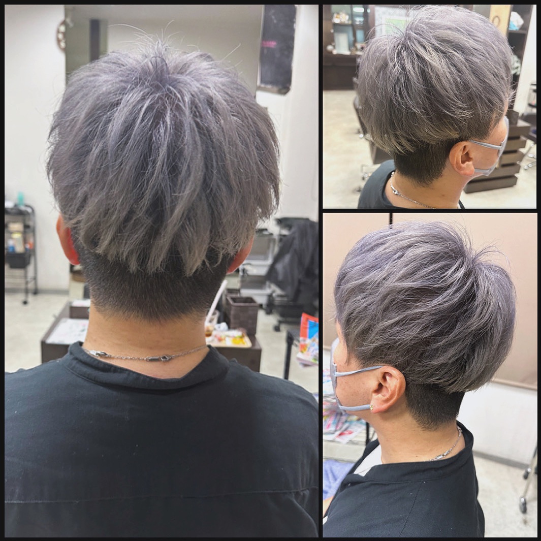 メンズシルバーアッシュ】 | Lianhair HOMME