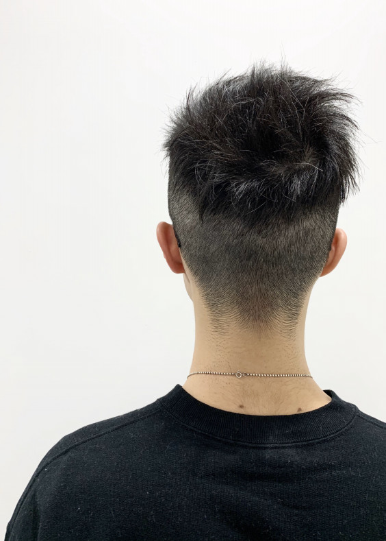 メンズ2ブロックソフトモヒカン Lianhair Men Shair