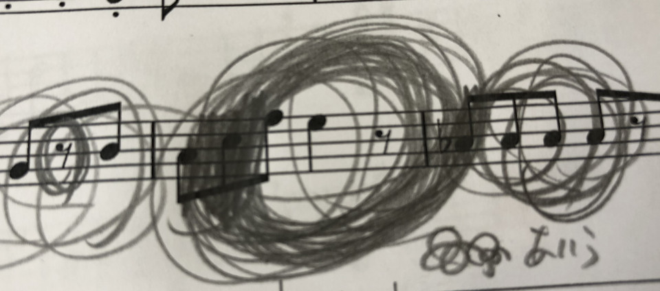 056 楽譜の書き込みについて その2 書き込むべきでないもの ラッパの吹き方 Re