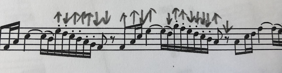 056 楽譜の書き込みについて その2 書き込むべきでないもの ラッパの吹き方 Re