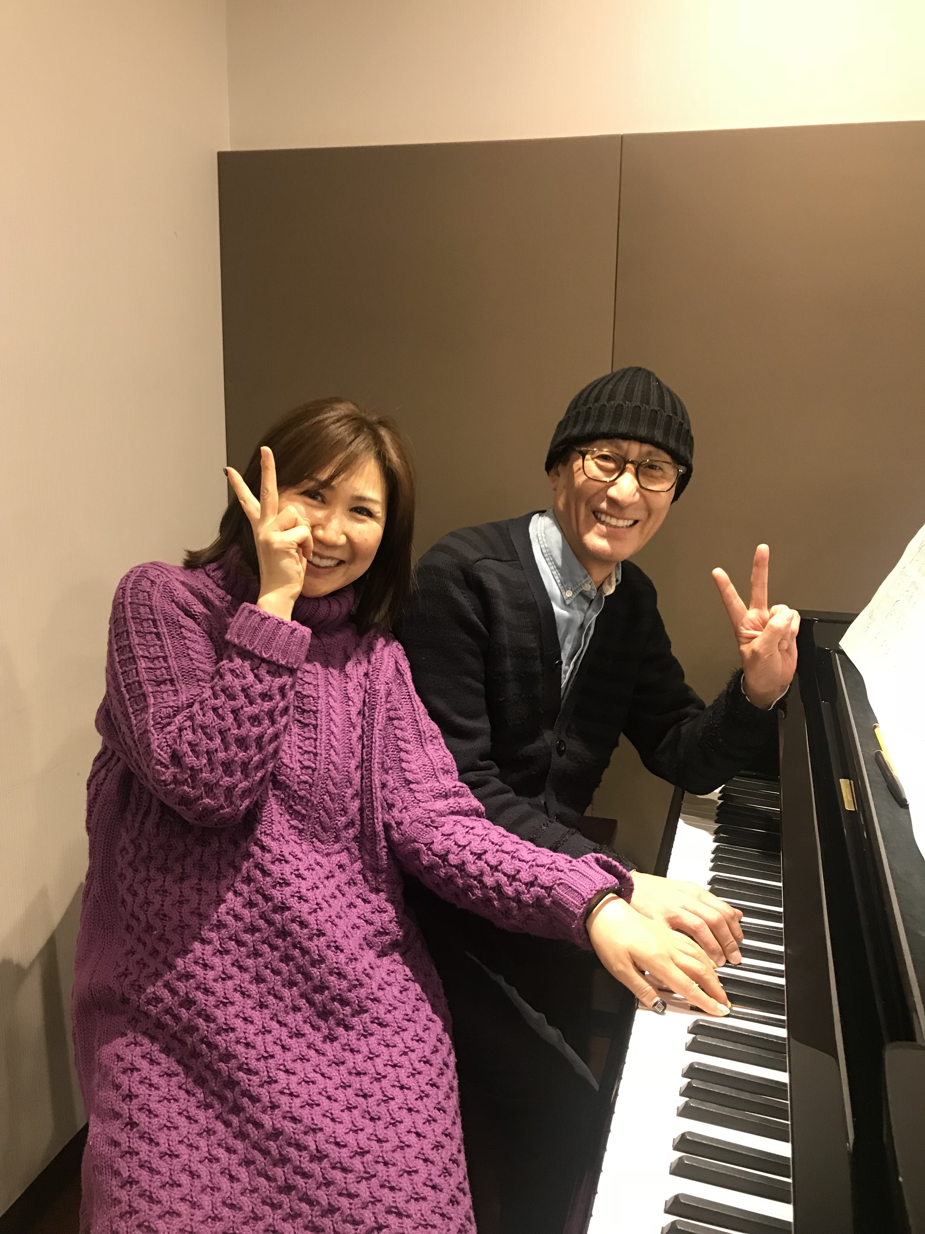 高橋洋子さんとリハーサルを行いました。 | 武部聡志 Premium Duo ...