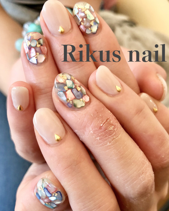 お客様ネイルと夏祭り Rikusnail リクスネイル 爪先の美を生活の一部に