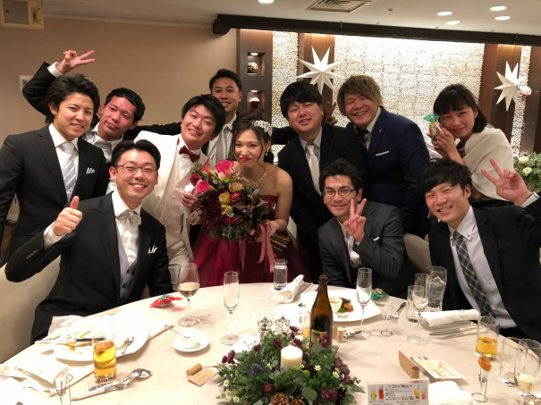 山翠舎現場監督 岸さんの結婚式 山翠舎のブログ