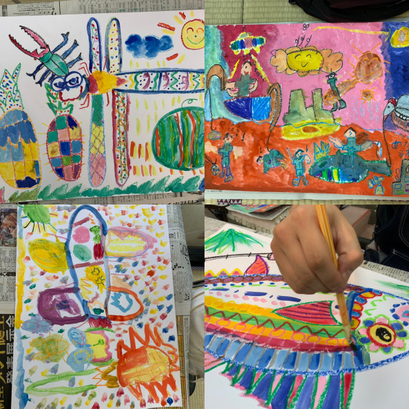 夏休みの宿題講座 似顔絵art Tano 長崎県唯一の協会公認似顔絵師