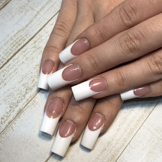 フレンチスカルプチュア練習 Chloe Nail Design