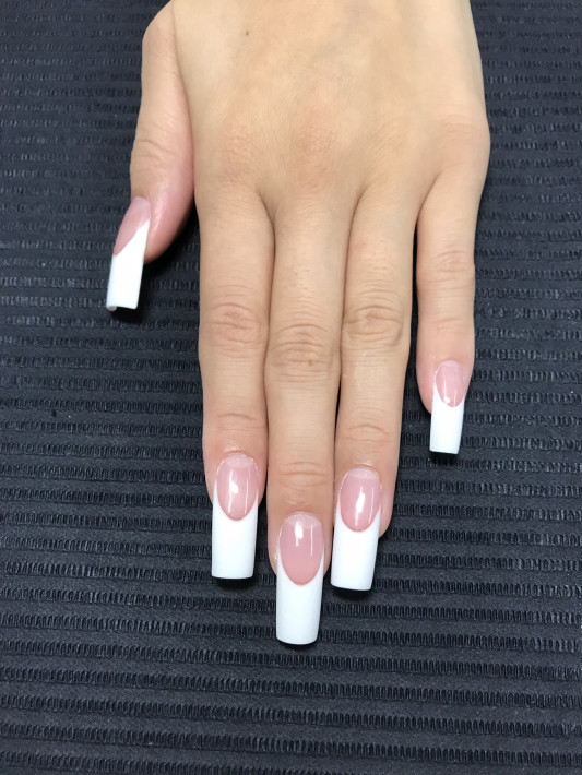 フレンチスカルプチュア練習 Chloe Nail Design