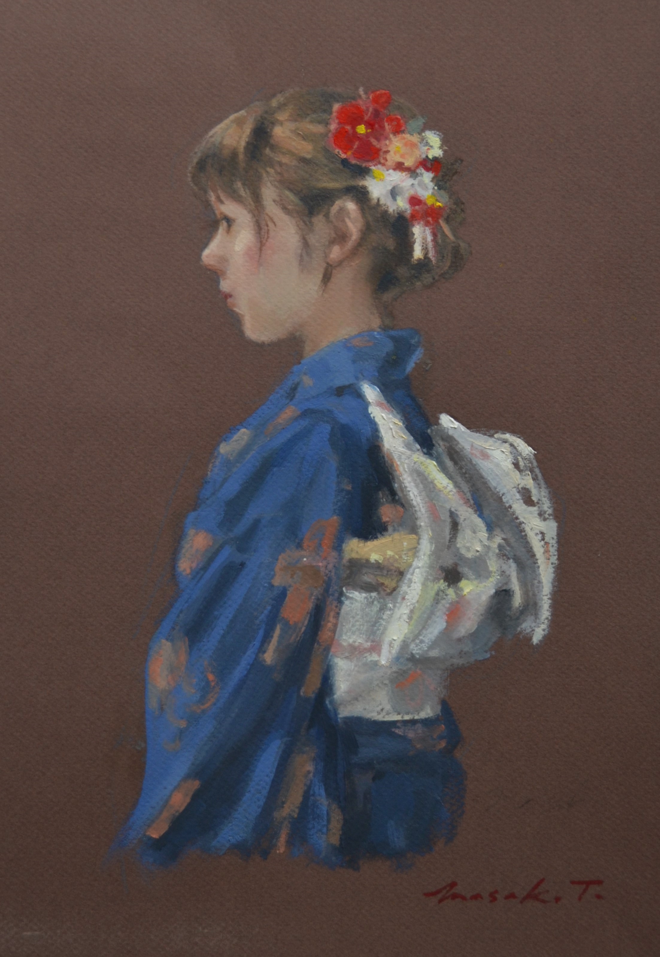 紙油彩 | 田所雅子のMy Gallery ホームページ＆ブログ