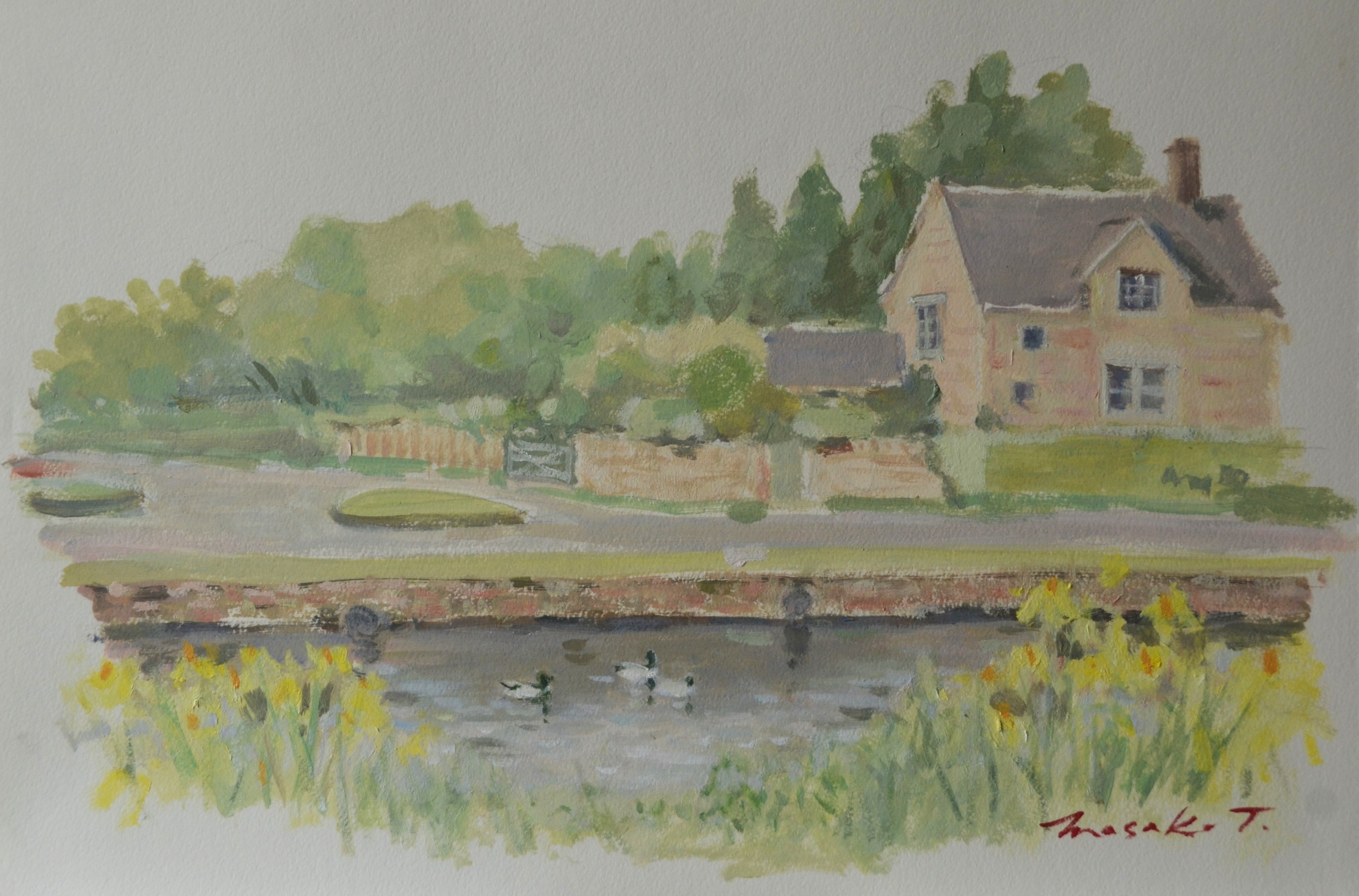 紙油彩 | 田所雅子のMy Gallery ホームページ＆ブログ