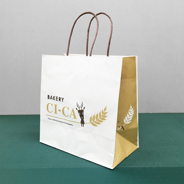 事例 リッチな食パンのための紙袋 Printer S High 坂井印刷所 企画制作室 事例 リッチな食パンのための紙袋 Printer S High 坂井印刷所 企画制作室