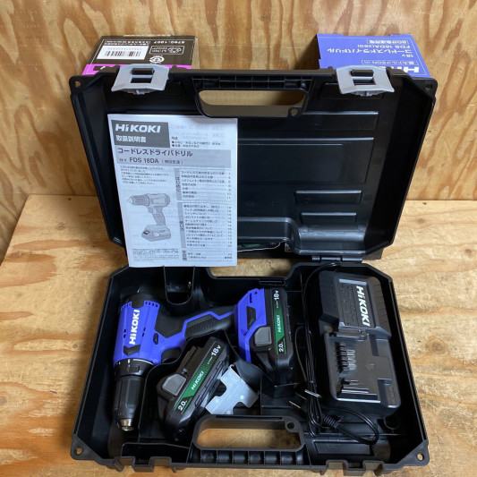 HiKOKI ハイコーキ 18V コードレス ドライバドリル FDS18DA 2BG の高価買取なら 電動工具の買取屋 買取の匠 福山店にお任せください