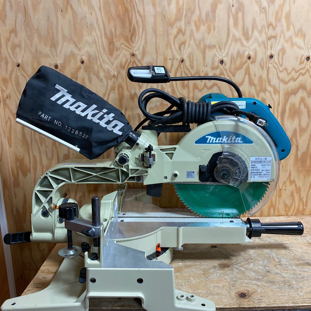 makita マキタ 260ｍｍ スライドマルノコ LS1014 クロスカットソー