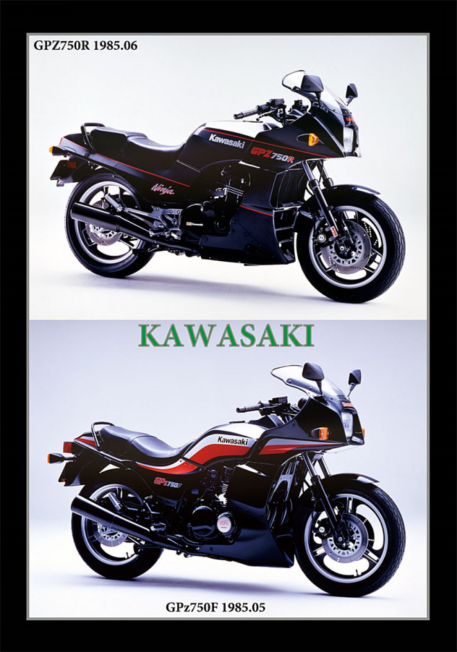 KAWASAKI GPz750F/GPZ750R 1985 | 風倶楽部