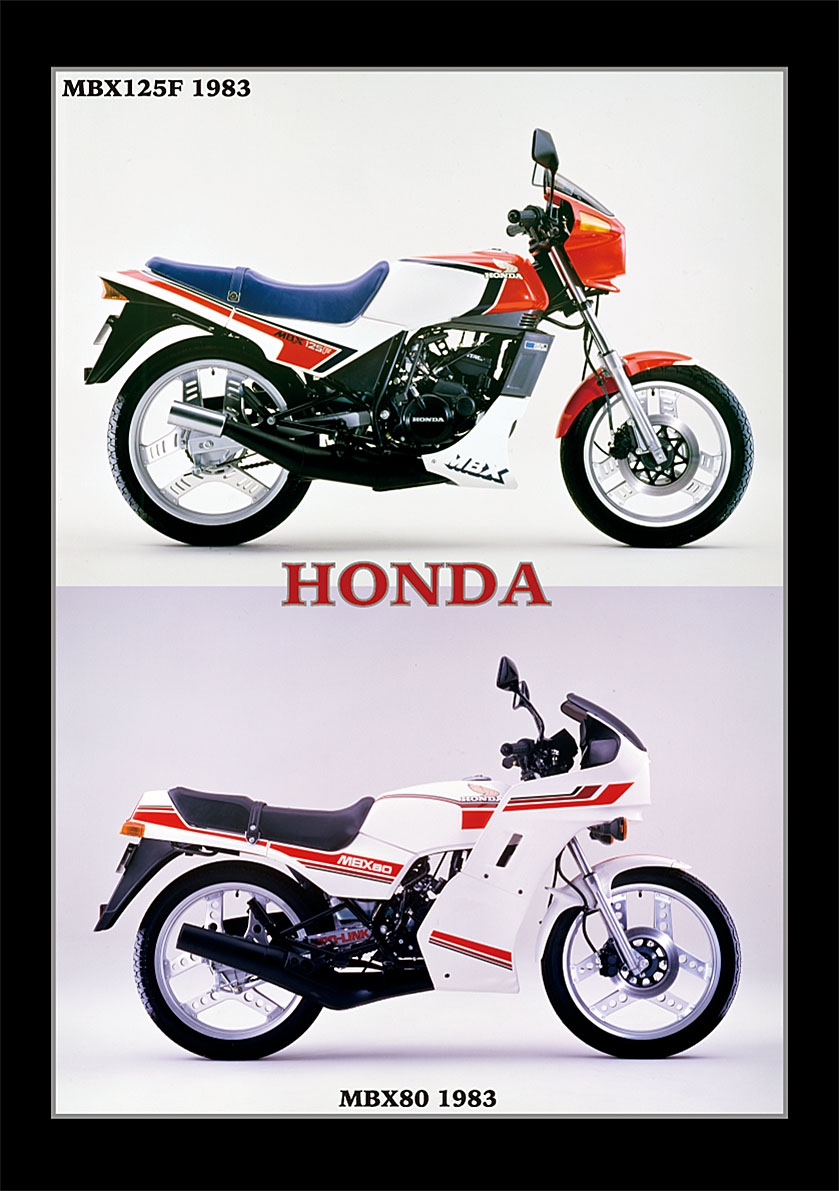 ＭＢＸ125Ｆ / ＭＢＸ80インテグラ 1983 | 風倶楽部