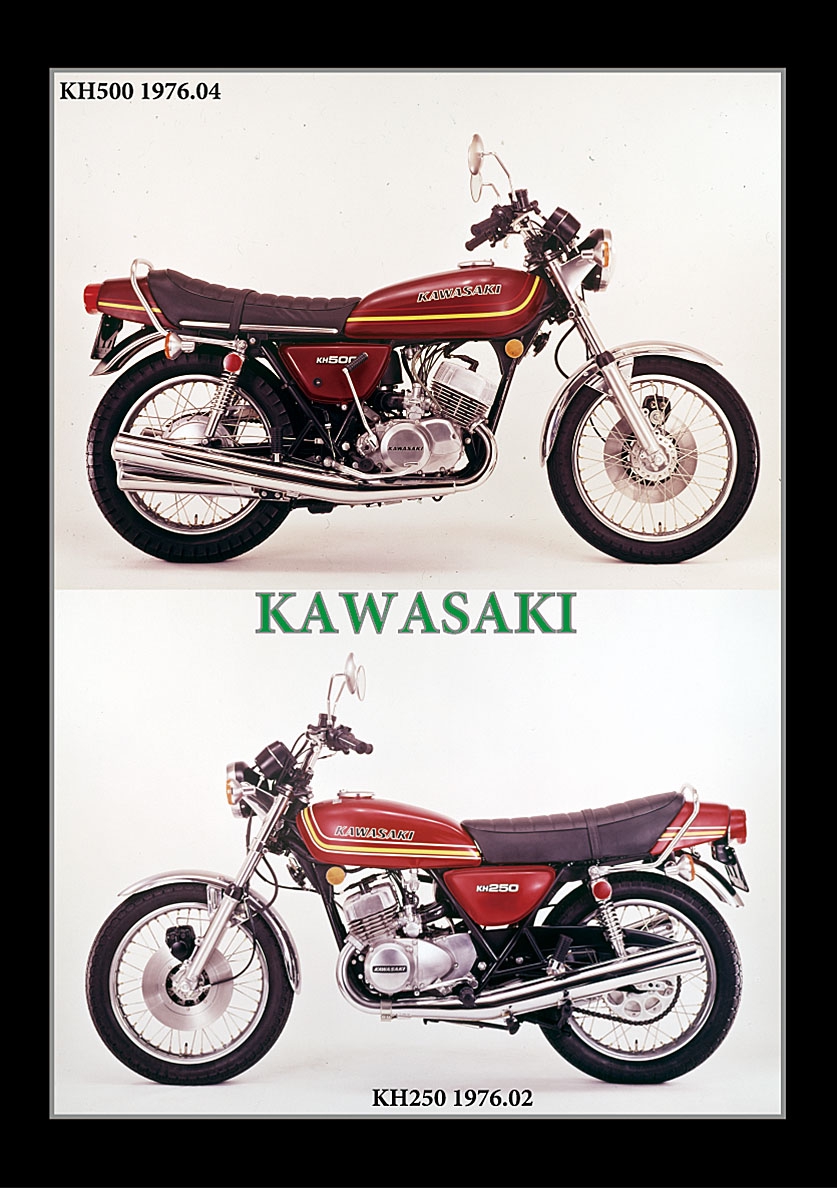KAWAKI KH400/KH500/KH250 1976 | 風倶楽部