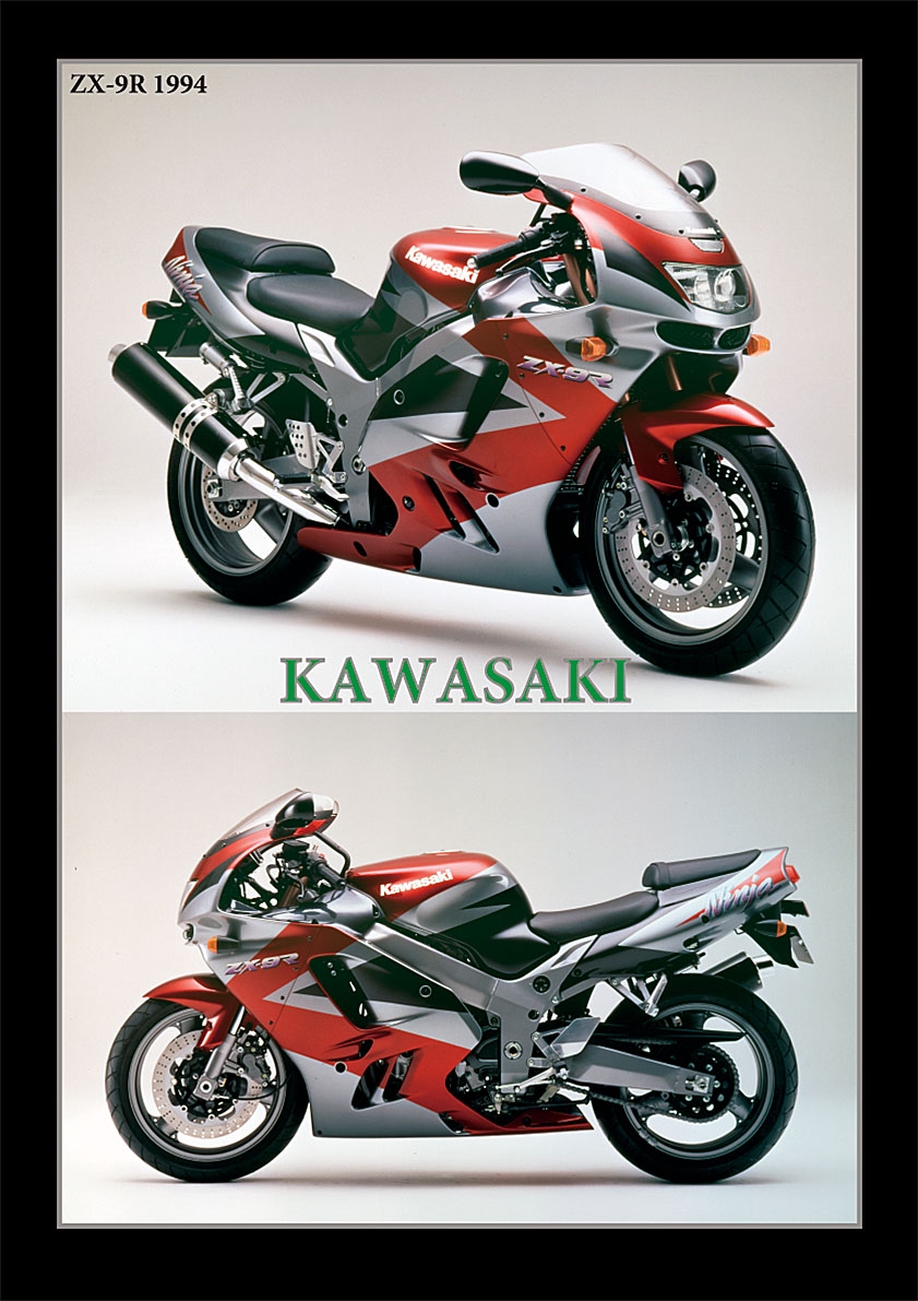 KAWASAKI ZX-9R/ZXR750/ZXR250/ZXR400/ZXR400R 1994 | 風