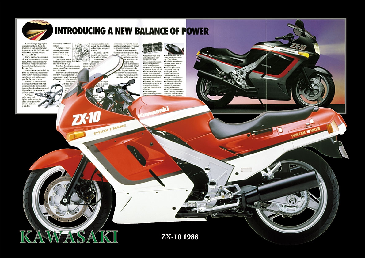 ＫＡＷＡＳＡＫＩ ＺＸ−10 1988 | 風倶楽部