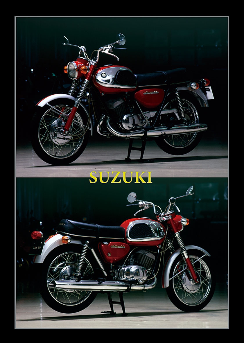 SUZUKI HISTORY その２. T20 1965/T21 1966 | 風倶楽部