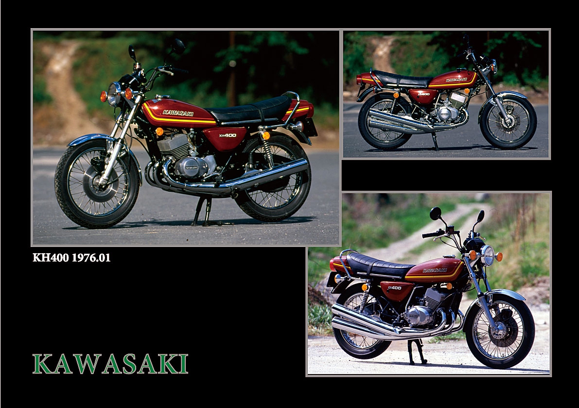 KAWAKI KH400/KH500/KH250 1976 | 風倶楽部