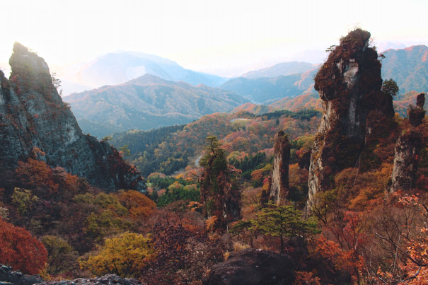 妙義山の紅葉撮影と富岡市の観光取材を同時に行いました 市根井 群馬の 元 フリー編集者 ライター