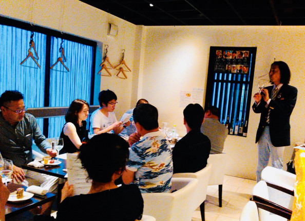 小倉ゆのうえ様にてワインセミナーを致しました エノリューション