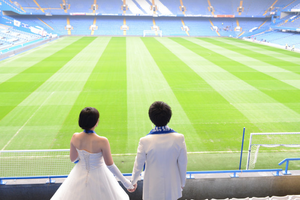 Wedding At Stamford Bridge Yumiko Tamaru Photography Football