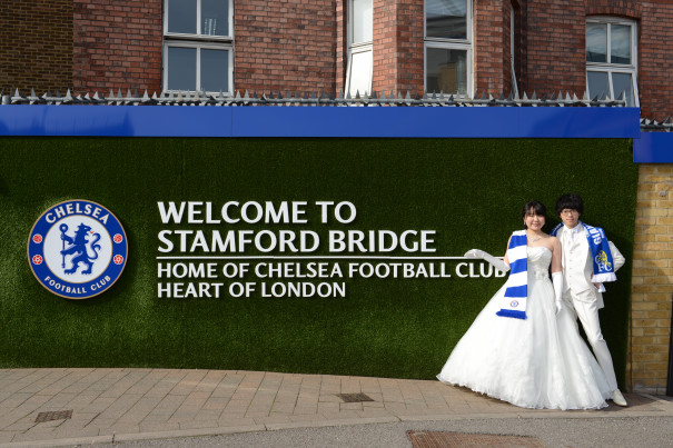 Wedding At Stamford Bridge Yumiko Tamaru Photography Football