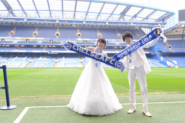 Wedding At Stamford Bridge Yumiko Tamaru Photography Football