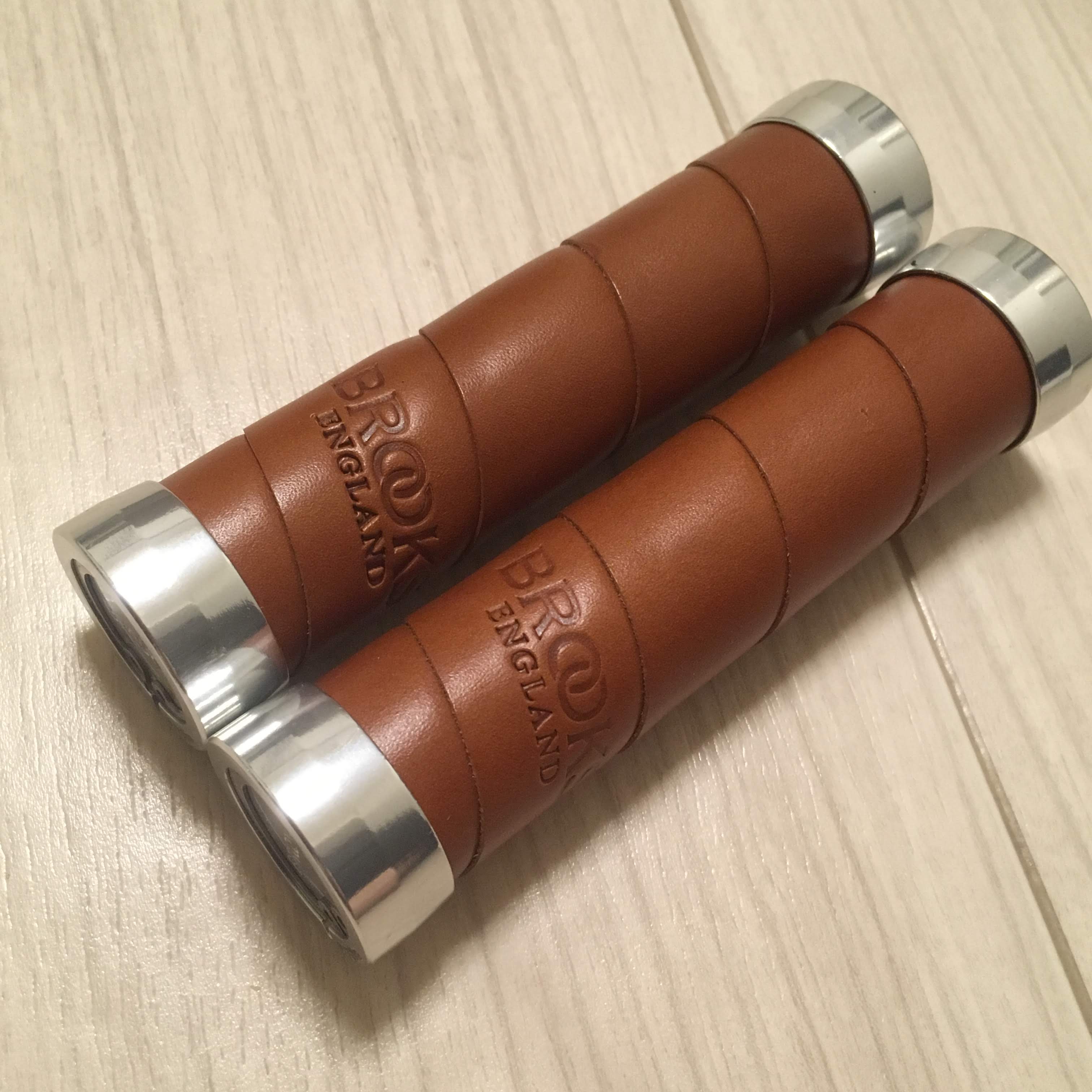 BROOKS（ブルックス) SLENDER LEATHER GRIPS スレンダー レザー