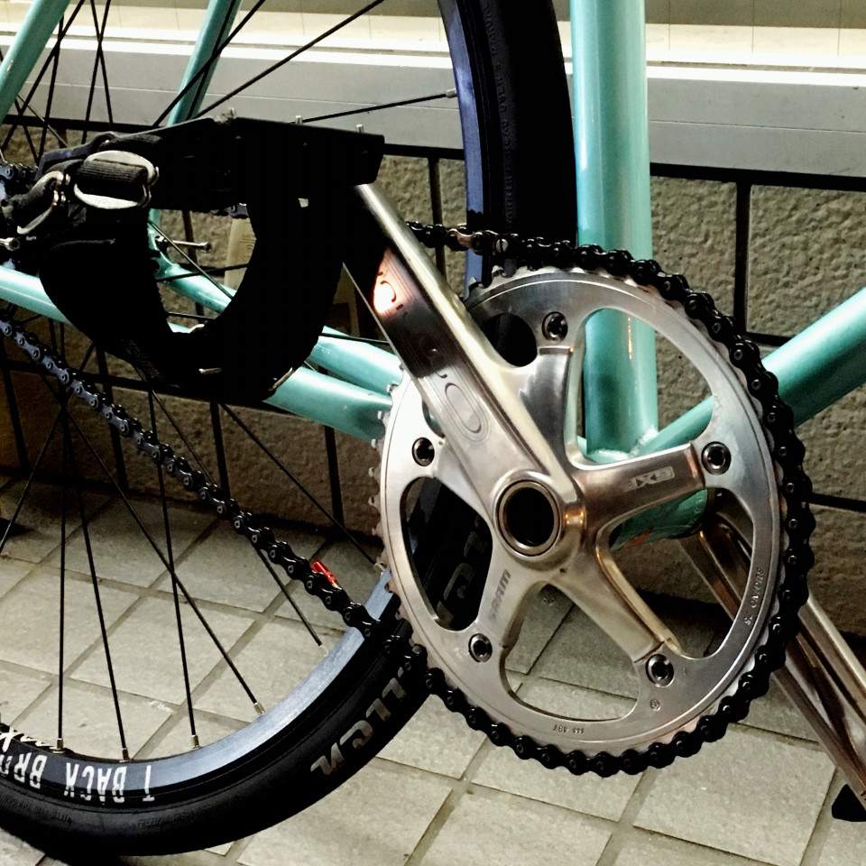 Sugino75 Njsチェーンリングに交換する T Back Broz