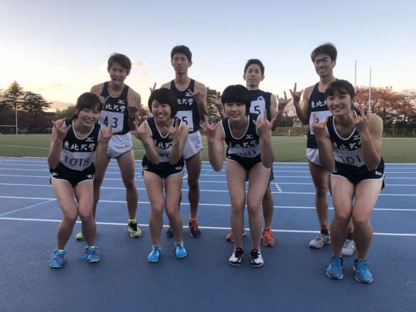 第22回学芸大記録会 東北大学学友会陸上競技部 中距離パート