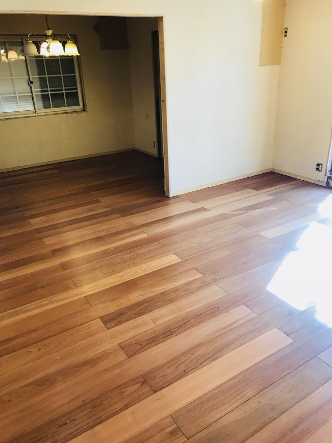 チーク 複層フローリング まるよし建築の家づくり 地元精華町の若手大工が作ったホームページ