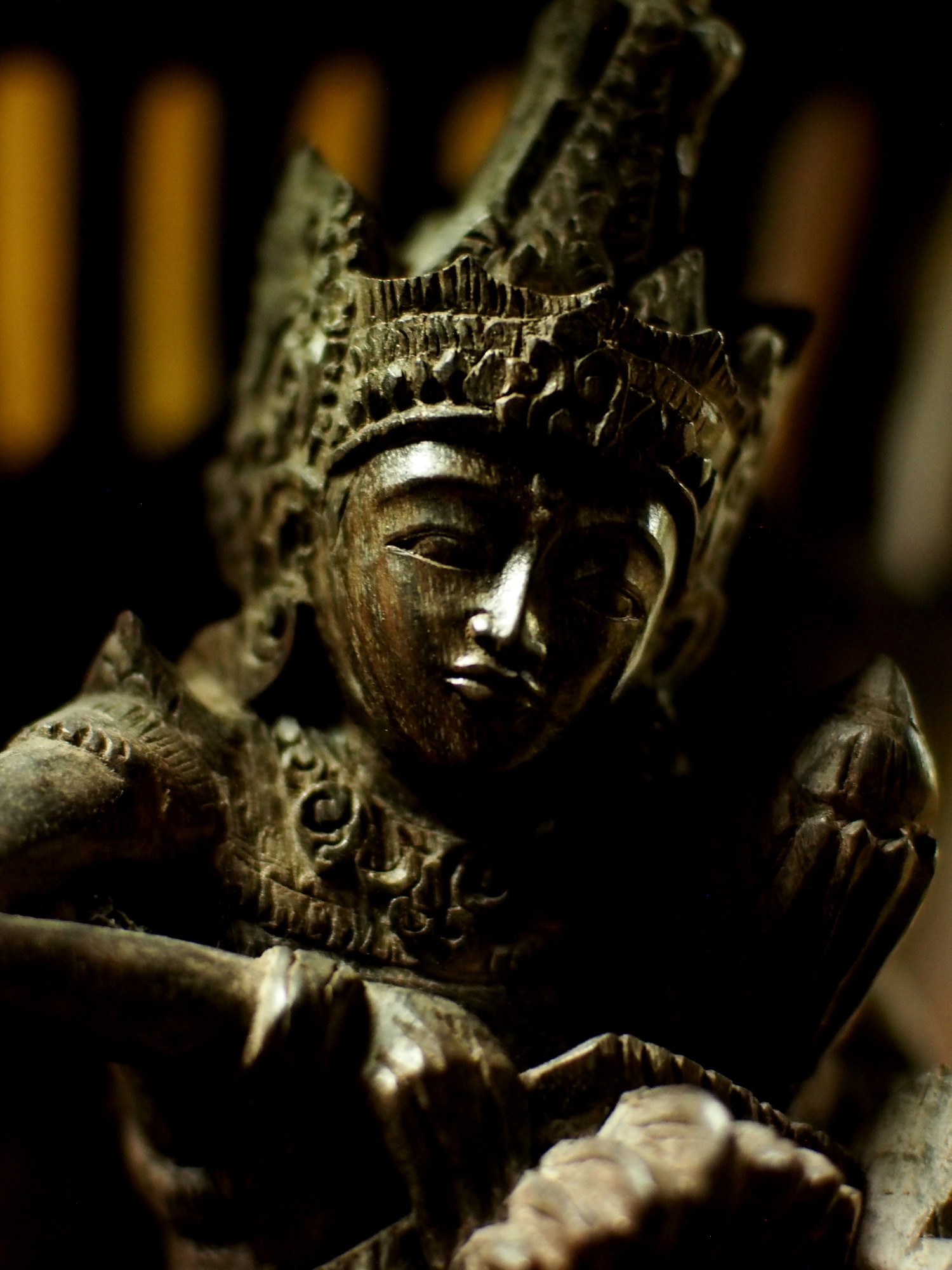 国内最安値harip　青銅 ガルーダに乗る ヴィシュヌ神 仏像