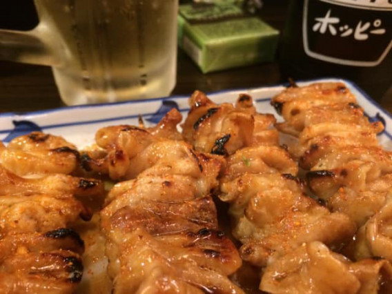 その022 新石町 焼鳥日高神田西口店 シロタレ 江戸町巡り その022 新石町 焼鳥日高神田西口店 シロタレ 江戸町巡り