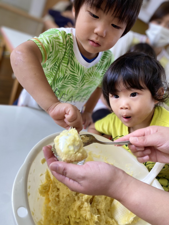 美味しいスイートポテトが出来ました Npo法人 さんぽ