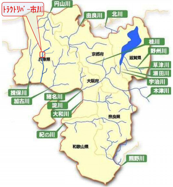 Map 兵庫トラウトファウンデーション Hyogo Trout Foundation