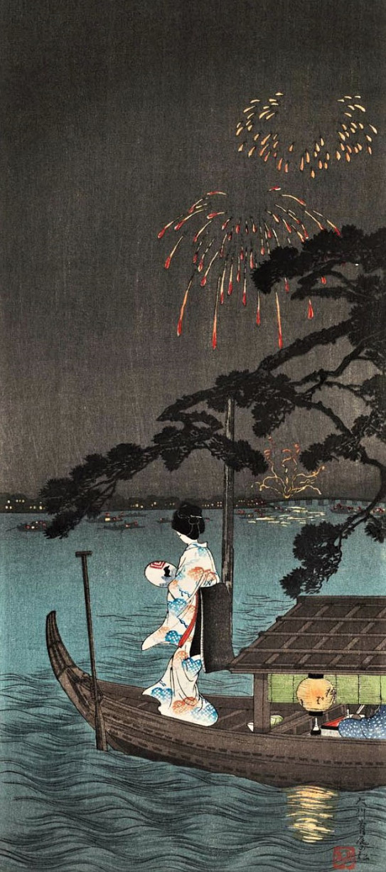 日本の夏 ５ 花火 セ ラ ヴィ C Est La Vie 粋なカエサル