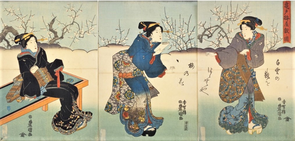 江戸名所図会』でたどる江戸の四季」4 春（2）「梅屋敷」② | 粋な