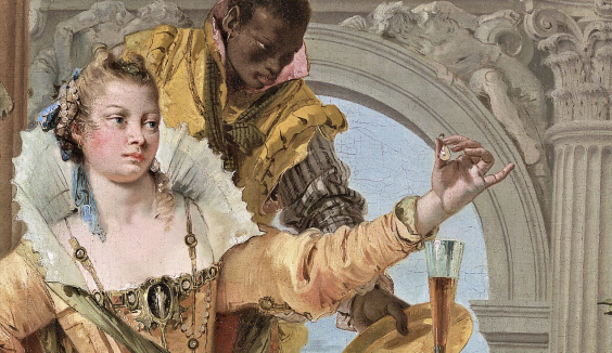 クレオパトラの神話」2 「クレオパトラの晩餐会」 | 粋なカエサル