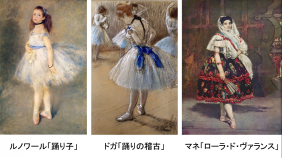 ルノワールの女性たち」2 第一回印象派展①「踊り子」 | 粋なカエサル