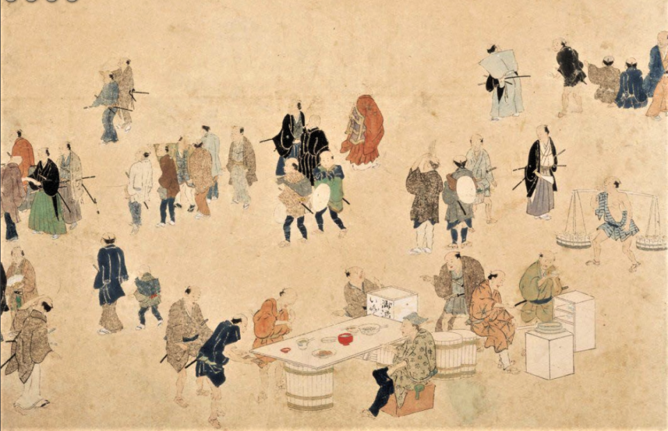 江戸名所図会』でたどる江戸の四季」2 春(1)「元旦諸侯御 江戸名所図会』でたどる江戸の四季」2 春(1)「元旦諸侯御