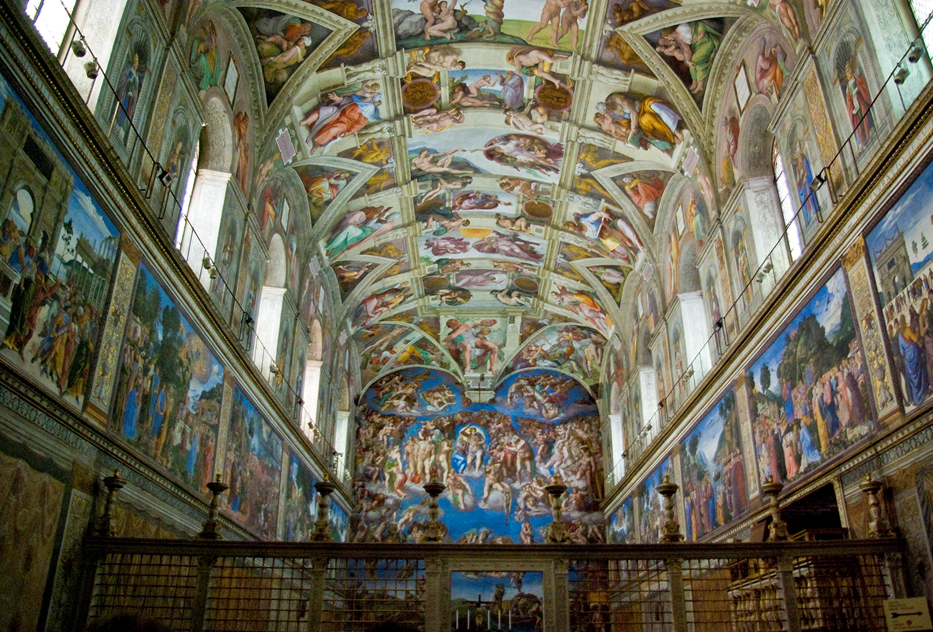 システィーナ礼拝堂　蘇るミケランジェロ ミケランジェロとシスティーナ礼拝堂天井画」1「IL PAPA