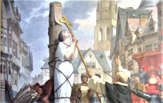 フランスの守護聖女ジャンヌ ダルク 粋なカエサル
