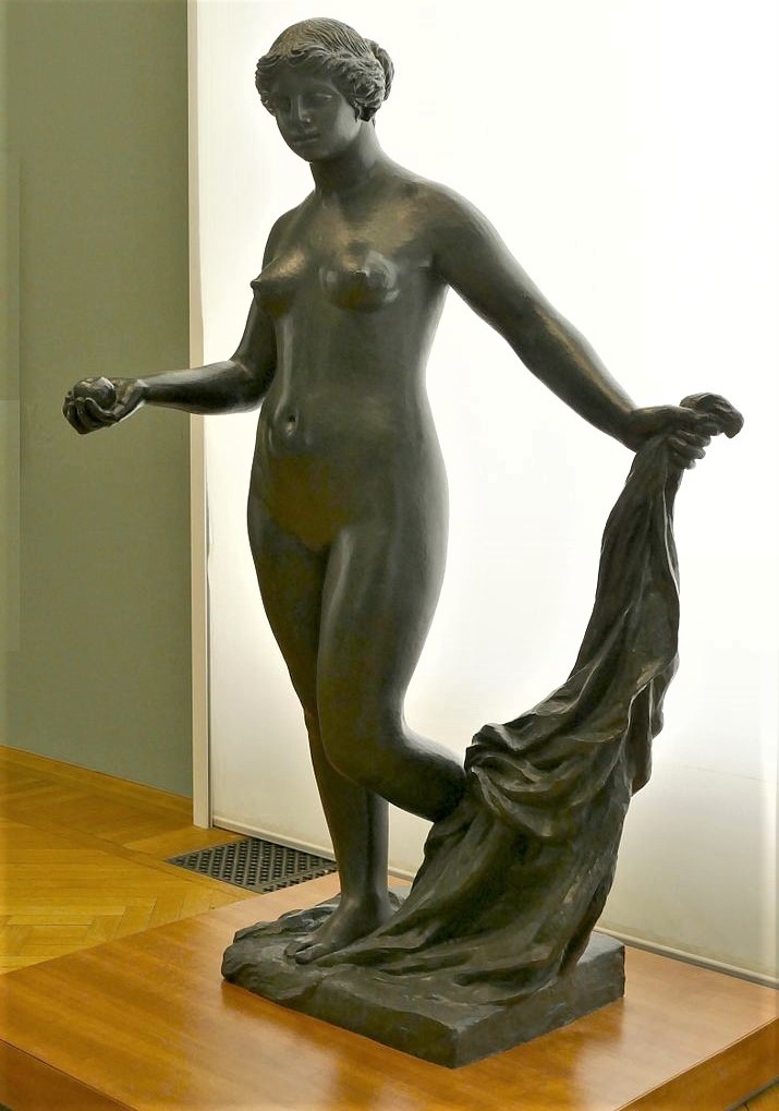 投げ売りドイツの彫刻家 Breker.Arno アルノ・ブレーカー 裸婦 76/499 ブロンズ像 ヒトラー ピカソ ルノアールなどとも親交があった作家 オブジェ オブジェ