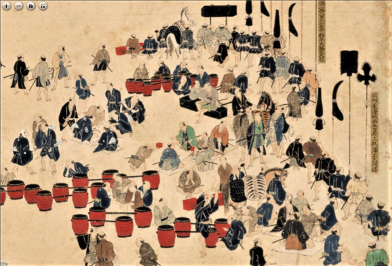 江戸名所図会』でたどる江戸の四季」2 春(1)「元旦諸侯御 江戸名所図会』でたどる江戸の四季」2 春(1)「元旦諸侯御