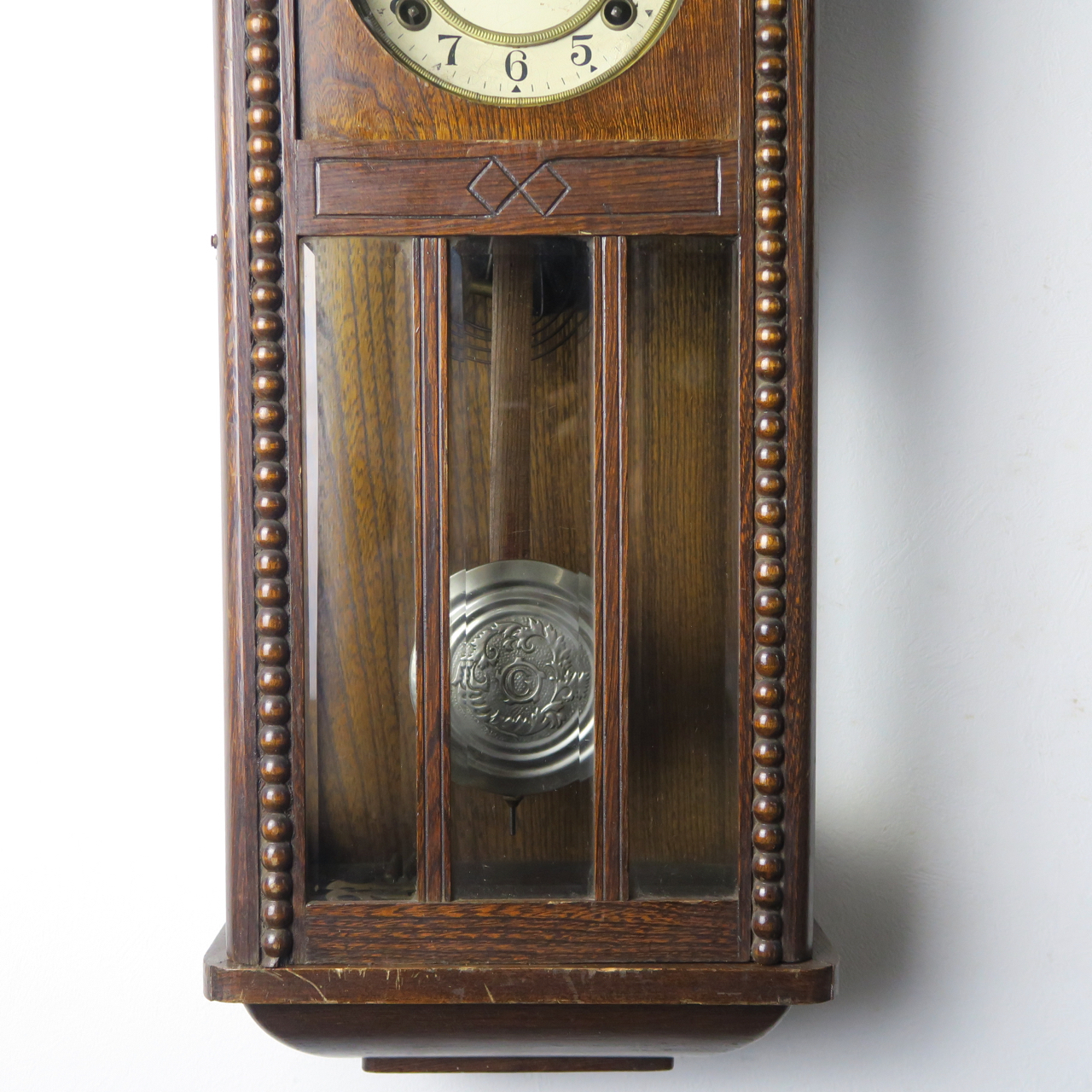 センコウ舎 大正期 宮型スリゲル柱時計 | Monogokoro - モノゴコロ