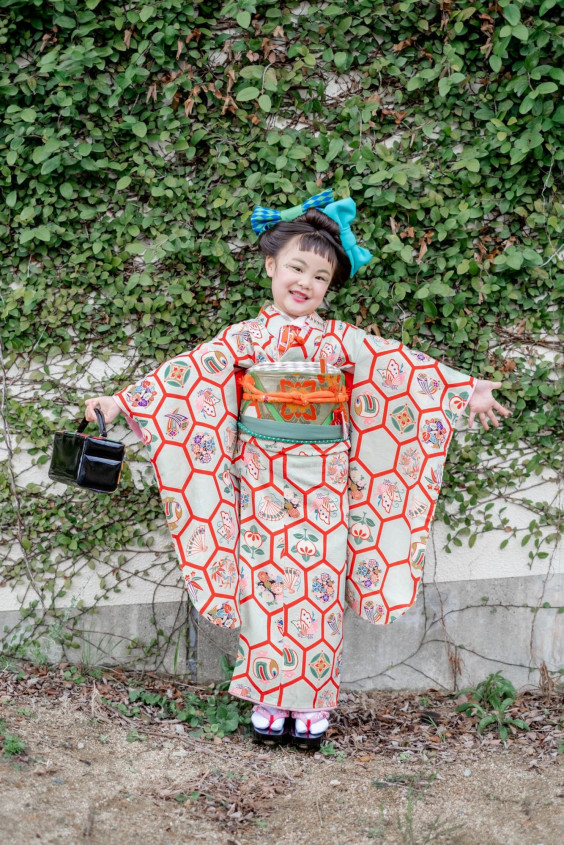 七五三7歳のおしゃれなロケ撮影 大阪 淀川区 Ayaaya S 前撮り 出張ロケ撮影 七五三 成人式 大阪 淀川区 三国 十三 豊中 吹田 箕面 中津