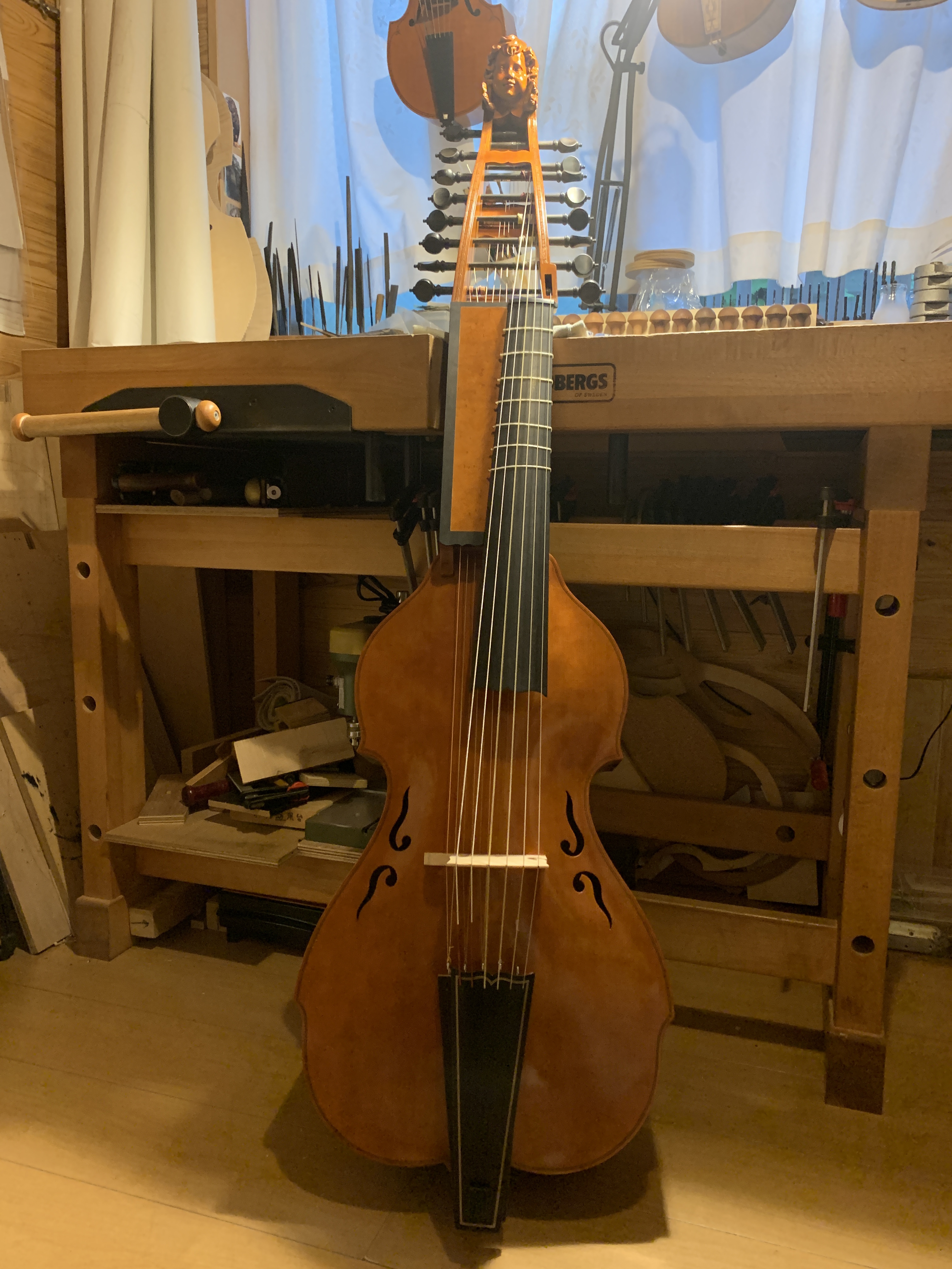 ロングスクリュー バロックチェロ弓 ヴィオラ・ダ・ガンバ弓 【公式通販】